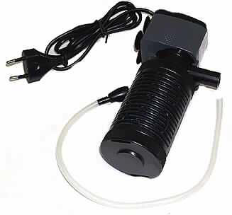 Sog. Aquariumfilter
- aus einer durch einen Elektromotor angetriebenen einstufigen Tauchmotorpumpe, mit 
  Anschlusskabel und vier Saugnäpfen zur Befestigung sowie einem an-/abschraubbaren
  Flüssigkeitsfilter aus Filterkopf und Filterschwamm,
- zur Sauerstoffanreicherung in Aquarien durch Umwälzen des Wassers -kennzeichnende 
  Haupttätigkeit- und Herausfiltern von Festpartikeln,
- zusammen mit Beipack (Kunststoffschlauch zum Anschluss an den Austrittsstutzen der 
  Pumpe) in einer gemeinsamen Verkaufsverpackung.
Die Kombination bestimmt den Charakter der Warenzusammenstellung.

"Flüssigkeitspumpe, einstufige Tauchmotorpumpe (Kombination aus Tauchmotorpumpe 
 -kennzeichnende Haupttätigkeit- und Flüssigkeitsfilter in Warenzusammenstellung mit nicht 
 charakterbestimmendem Beipack) - sog. Innenfilter für Aquarium"