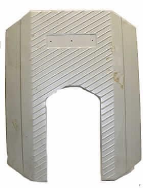 Heizkesselverkleidung (Vorderwand)
- in Form einer maßhaltig nach Zeichung gefertigten U-förmigen Gehäusekomponente aus
  Stahlblech mit Befestigungsbohrungen und Montagevorrichtungen (Abbildung siehe Anlage),
- zum Anbau als form- und funktionsspezifischer Bestandteil (Frontabdeckung) an einen
  Zentralheizungskessel mit Ölbetrieb.

"Teil, erkennbar ausschließlich für Zentralheizkessel der Position 8403 bestimmt, nicht aus 
 Gusseisen - Verkleidung (Vorderwand) für zentrale Ölheizung"