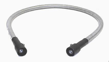 Biegsame Welle
- aus einer Wellenseele mit einem Durchmesser von 10 mm und einem
  Metallschutzschlauch mit einem Durchmesser von 19 mm sowie jeweils einem
  Anschlussstück an jedem Ende (Abbildung siehe Anlage),
- mit einer Gesamtlänge von ca. 125 cm.

"Welle, weder Kurbel- noch Gelenkwelle, nicht für zivile Luftfahrzeuge, keine Generator- oder
 Turbinenwelle - sog. biegsame Welle"