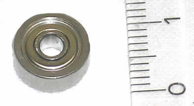 Kugellager (Wälzlager)
- in Form eines Radialkugellagers aus Außenring und Innenring aus Stahl, dazwischen
  umlaufenden Kugeln (Wälzkörpern) und Lagerabdeckung (Abbildung siehe Anlage),
- mit einem größten äußeren Durchmesser von 10 mm, einem Bohrungsdurchmesser von
  3 mm und einer Bauhöhe von 4 mm,
- bestimmt zum Einbau in ein Abgasrückführventil.

Wälzlager - Kugellager mit einem größten äußeren Durchmesser von 30 mm oder weniger"