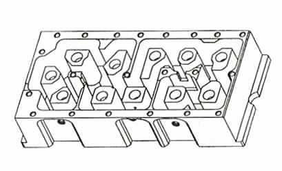 Gehäuse
- aus Aluminium, gefräst, mit den Abmessungen von 139 x 66 x 28 mm (Abbildung siehe
  Anlage), ohne elektrische Ausstattung,
- erkennbar ausschließlich für einen Antennenfilter zur Verwendung in einer GSM-Mobilfunk-
  antenne eines zellularen Mobilfunknetzes bestimmt.

"Teil, erkennbar ausschließlich für Mobilfunkantennen für Sende-/Empfangsgeräte für den
 Funksprechverkehr der Position 8525 bestimmt"
