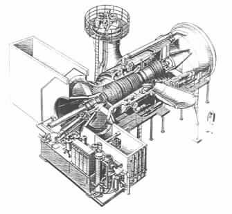 Gasturbine
- aus einem Verdichter- und Turbinenteil auf Läufer mit Zuganker, gelagert in Gehäuse mit
  Leitapparaten, Silobrennkammern mit Brenner-Kombinationen und Zündung, Ansaughaus 
  mit Luftfilter und Anti Icing, Abgasdiffusor, innerem Hitzeschild, Schallschutz-Ausrüstung,
  Kühlluft-/Sperrluftsystem für Turbinenbereich, Schmieröl- und Anhebeöl-Versorgung, 
  Hydraulikaggregat, Ölkühler inklusive Erstfüllung, Brennstoff-Versorgungssysteme für Heizöl 
  und Heizgas, Zündgas-System, CO2-Spülung und NOx-Reduzierung, Rohrleitungssysteme
  mit Gestellen und Laufbühnen, Betriebsaggregaten, zerlegt (Abbildung siehe Anlage), 
- geliefert mit Spezialwerkzeugen für Montage und Wartung,
- mit einer Leistung von 159 MW,
- über Kabel verbunden mit Messgeräten, Hilfs-, Steuerungs- und Regeleinrichtungen,
- zum Antrieb von Stromerzeugern.

"Gasturbine (funktionelle Einheit), mit einer Leistung von mehr als 50.000 kW, zerlegt, mit 
 Montagewerkzeug geliefert, nicht für zivile Luftfahrzeuge bestimmt"