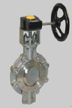 High Performance Klappe 
- aus einem spezifisch geformten Gehäuse aus unedlem Metall mit Flanschanschluss mit 
  Gewindebohrungen für die Montage (Höhe: 232 mm, Tiefe 43 mm), Handgetriebe 
  mit Drehrad zur Betätigung, integrierter Klappenwelle, runder Klappenscheibe und 
  Dichtungen (Abbildung siehe Anlage),
- zur Regulierung des Mediendurchflusses durch Auslösung einer Schwenkbewe-
  gung der Klappenscheibe (Schließen der Klappe bei 90 Grad-Bewegung),
- zum Einbau in Rohrleitungen z. B. von Anlagen der Fernwärmeversorgung,
  Nahrungsmittelindustrie, chemischen und petrochemischen Industrie usw.

"Armatur, Klappen, nicht für bestimmte Luftfahrzeuge - sog. High Performance Klappe"