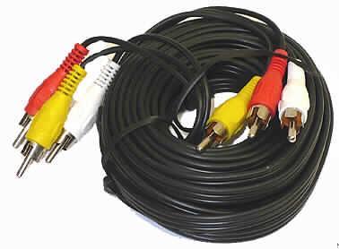 Audio/Videoverbindungskabel (Abbildung siehe Anlage),
- aus drei isolierten elektrischen Kabeln (Länge ca. 5 m), nicht koaxial aufgebaut, an beiden
  Enden mit drei Cinchsteckern,
- für eine Spannung von weniger als 1000 V,
- zur Verbindung von Geräten im Audio/Videobereich.

"Isolierte elektrische Kabel, keine Koaxial- oder Zündkabel, für eine Spannung von 1000 V
 oder weniger, mit Anschlussstücken versehen, nicht von der für die Telekommunikation
 verwendeten Art - Audio/Videoverbindungskabel"