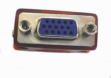 Adapter,
- in einem Kunststoffgehäuse mit 12+5-poligem DVI-A-Stecker auf der einen und 15-poliger
  VGA-Buchse auf der anderen Seite (Abbildung s. Anlage),
- zur Verwendung als Adapterstecker für den Anschluss eines VGA-Monitors an den 
  DVI-Anschluss einer Grafikkarte,
- für eine Spannung von weniger als 1000 V.

"Elektrisches Gerät zum Verbinden von elektrischen Stromkreisen (Steckvorrichtung), für
 eine Spannung von weniger als 1000 V, nicht für Koaxialkabel oder gedruckte Schaltungen,
 nicht für bestimmte Luftfahrzeuge - DVI-A/VGA-Adapter"