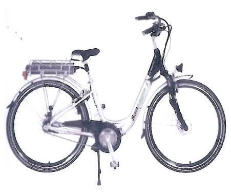 Cykel med el-dreven hjælpemotor.

Cyklen er en to-hjulet cykel med 28” hjul og med el-dreven hjælpemotor. Moto-ren har motoreffekt på 36 V * 250 W og er med et lithium 36 V * 10 ah batteri.

Cyklen er med 7 gear, og er med dynamo for- og baglygte.

Produktet leveres komplet i karton og har en netto vægt på 28,5 kg.