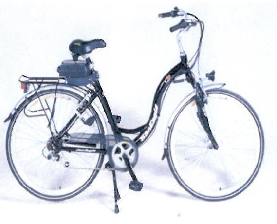 Cykel med el-dreven hjælpemotor.

Cyklen er en to-hjulet cykel med 28” hjul og med el-dreven hjælpemotor. Moto-ren har motoreffekt på 24 V * 180 W og er med et lithium 24 V * 7,5 ah batteri.

Cyklen er med 7 gear, og er med dynamo for- og baglygte.

Produktet leveres komplet i karton og har en netto vægt på 26,5 kg.