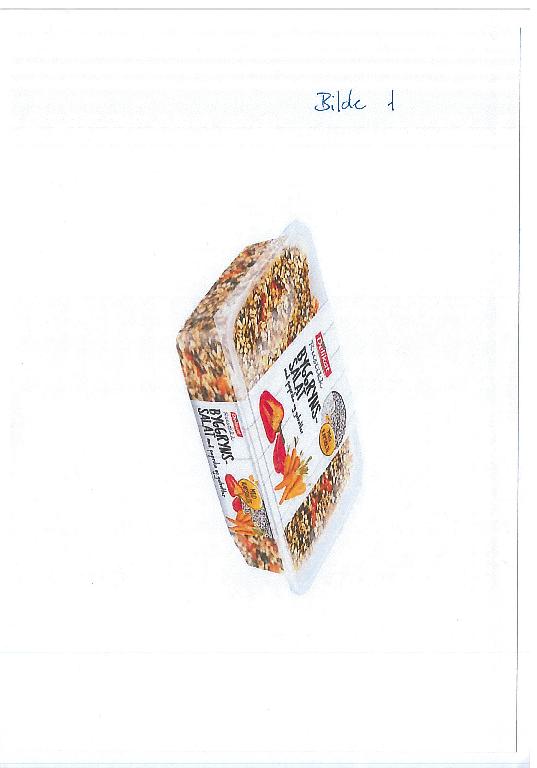 Produktet er en tilbehørsalat - byggrynssalat.

Produktet består af byggryn(60%), gul og rød paprika(16%), rapsolie og gulerod(7%), kapers(4%) og desuden forskellige krydderier, konserveringsmidler og smagsforstærkere.

Produktet skal opvares køligt og er til umiddelbar fortæring uden yderlige behandling.
