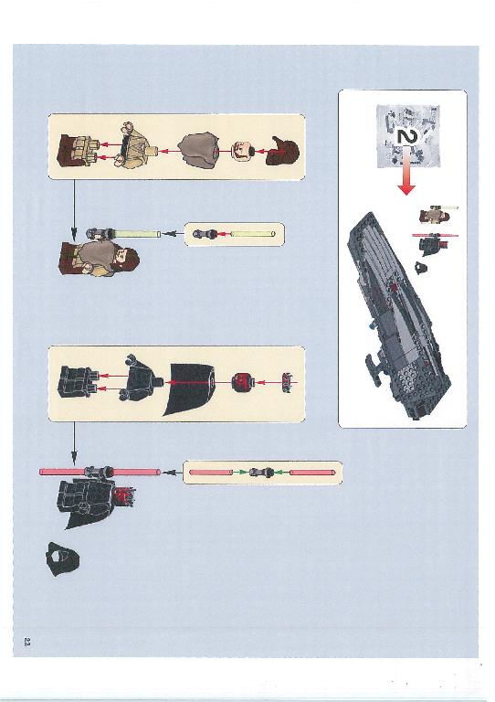 Produktet er en lille papæske med en kappe og en poncho lavet af tekstil. Produktet er til brug for producentens minifigurer.

Kappen og ponchoen er designet og udstanset i facon og med huller til at passe som tøj til minifigurerne, og er ikke anvendelig til andet.