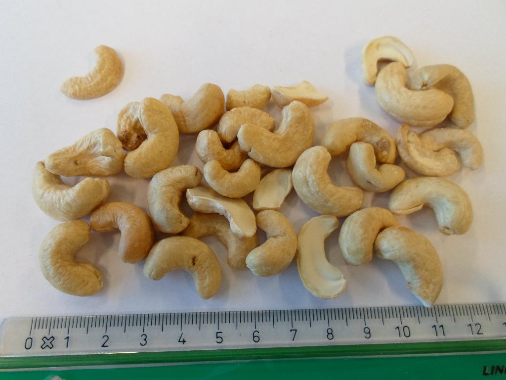 100% økologisk cashewnøddekerner, tørristet