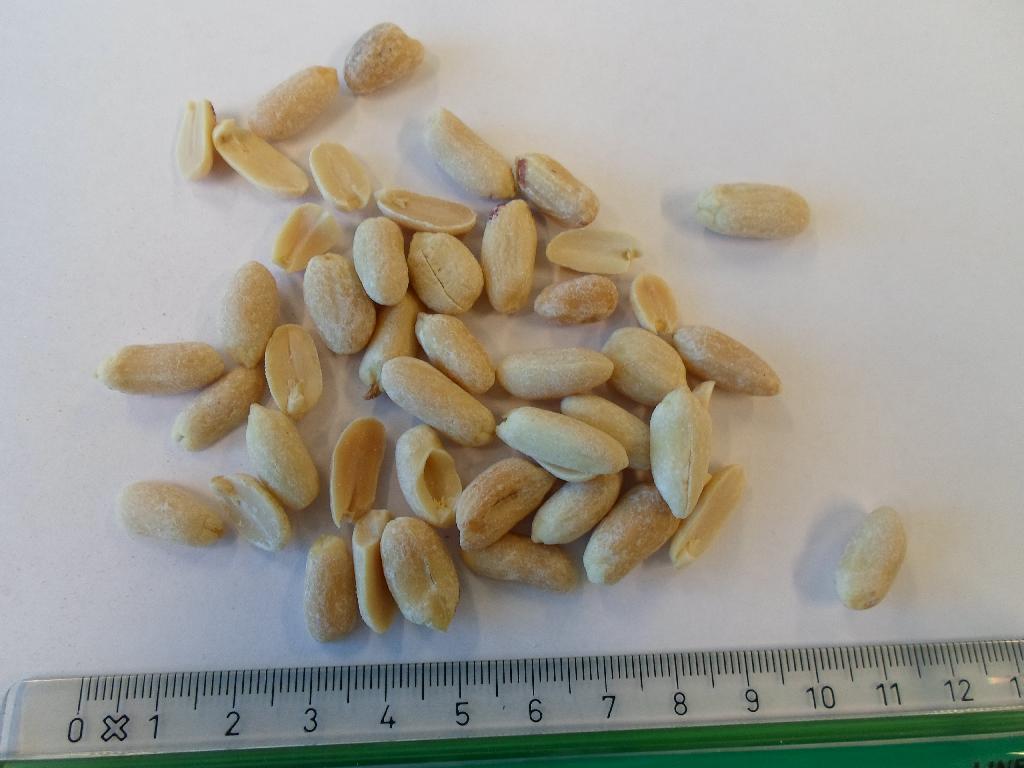 100% økologisk peanuts, tørristet