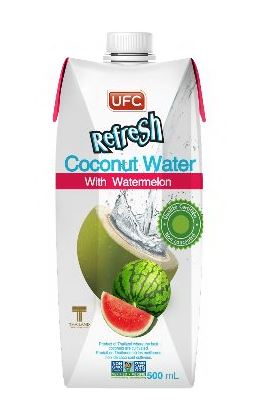 Varen består af 94,9 % kokosvand – ren saft fra grønne kokosnødder –tilsat frisk vandmelonsaft (5 %), naturlig frugt smag (0,09 %) samt vitamin C (0,01 %). Blandingen er pakket i 500 ml og 1000 ml tetrapak emballage til detailsalg. Produktet er uden tilsat sukker, farvestoffer eller konserveringsmidler og beregnet til at drikke ufortyndet. Varens Brix-værdi er oplyst til mellem 6,0 – 6,4. Varens salgsværdi overstiger 30 Euro på 100 kg.