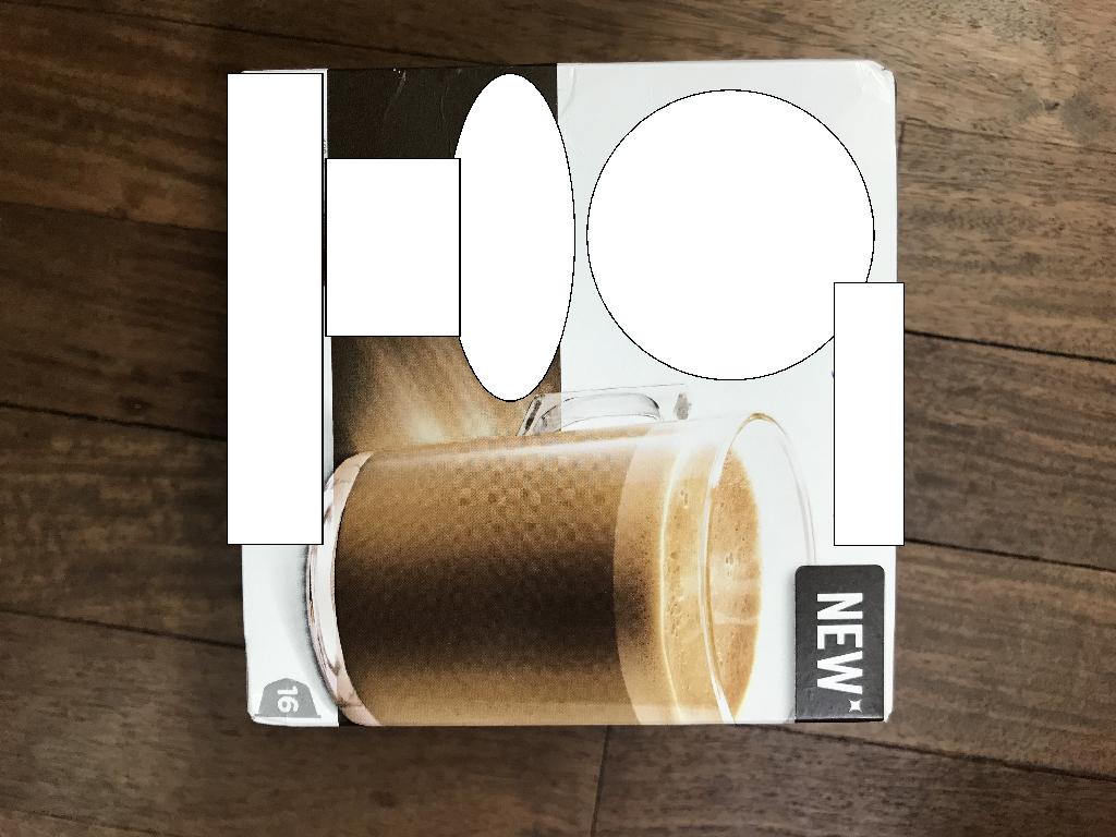 Varen består af 16 lysebrune kapsler, til brug i en kapselmaskine, pakket i detailsalgsemballage i form af en papæske. Hver kapsel indeholder et hvidt og brunt pulver, der dufter af kaffe.
En kapsel sættes i maskinen, vandmængden indstilles og der vælges varmt vand. Maskinen tilfører derefter den indstillede mængde vand igennem kapslen og danner den færdige drik. Drikken har en lysebrun farve, smager kraftigt af kaffe og svagt af mælk.
Ifølge ingredienslisten indeholder en kapsel sødmælkspulver, instant kaffe, stabilisator og emulgator. Næringstabellen angiver følgende: fedt, kulhydrater, heraf også sukkerarter, fibre og protein.
