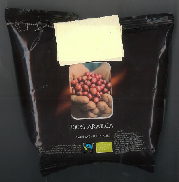Varen er en instant kaffe af 100% økologisk kaffeekstrakt. Varen er pakket i detailsalgsemballage. Indholdet er små, ensfarvet lysebrune granulater, der dufter af kaffe og har en meget kraftig smag af kaffe.
Varen er et opløseligt kaffeekstrakt. Tilsættes der varmt vand til kaffeekstaktet, giver det en mørkebrun væske, som smager og dufter af kaffe.
Varen er granulater af koncentreret kaffe, som er fremstillet af 100% forsigtig ristet, økologiske Arabica bønner.
Varen forefindes i detailsalgsemballage i form af brune poser, der måler ca. 13,8 cm i bunden, 20 cm i toppen og 17 cm i højden. En pose indeholder 250 g.
