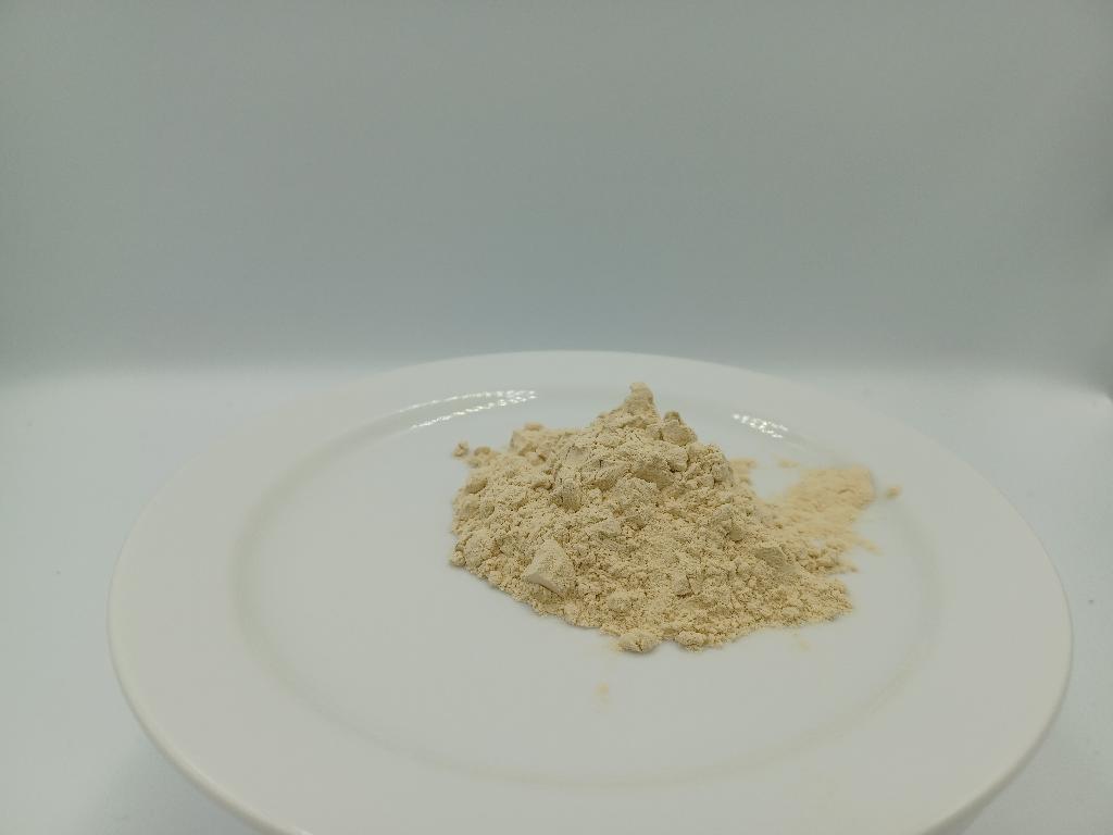 Varen er et lysebrunt og meget fint pulver. Varen lugter neutral og smager kraftigt af ginsengrod.
Det er oplyst, at varen anvendes i kosttilskud.
Efter det oplyste består varen af ekstrakt af ginsengrod.
Varen foreligger i sække med 25 kg.