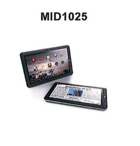 Aparato multifunción que incorpora un procesador con una velocidad de 1 GHZ, una memoria interna de 4 GB, una pantalla LCD táctil de 10.1 pulgadas (capacitiva), sistema operativo Android 2.3, conexión inalámbrica a internet (Wi-Fi), y conectores USB y HDMI. Realiza las funciones de una máquina automática para tratamiento o procesamiento de datos, de un aparato para  recepción/transmisión de imagen y datos en una red de comunicación, de un aparato de grabación/reproducción de archivos de imagen y sonido (vídeos), de sonido y de texto,  y de una máquina de videojuegos.