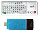 Aparato multimedia destinado a conectarse a un televisor que está constituido, entre otros, por un procesador, un procesador gráfico, una memoria RAM de 1 GB, una memoria flash de 4 GB y un módulo de conexión inalámbrica. Está equipado con conectores HDMI, USB y una ranura para tarjetas. Tiene unas medidas de 90 x 33 x 12 mm y pesa 200gr. Permite a los usuarios conectarse a Internet y obtener una comunicación en ambas direcciones, y también puede reproducir ficheros multimedia. Se presenta para su venta al por menor con dos cables, un mando a distancia, un adaptador y un manual.