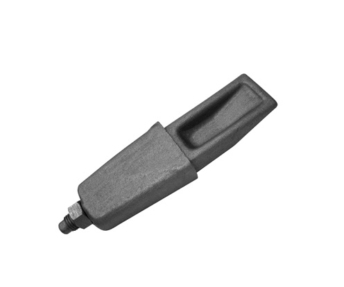 Cuña con tornillo realizada en pletina de acero.
Se utiliza en vehículos no automóviles (remolques) para dar consistencia al pilar lateral.
Tiene unas medidas de 300 mm de longitud, 70 mm de ancho en uno de sus extremos y 30 mm de grosor.