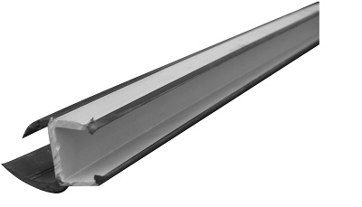 Perfil en doble T realizado en PVC.
Se utiliza en vehiculos no automoviles (remolques).
Tiene unas medidas de 500 mm de longitud, 20 mm de ancho.