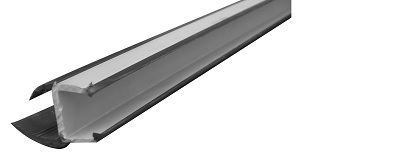 Perfil en doble T realizado en PVC.
Se utiliza en vehiculos no automoviles (remolques).
Tiene unas medidas de 500 mm de longitud, 40 mm de ancho.
