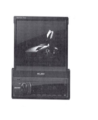 Aparato multifuncional del tipo utilizado en los vehículos automóviles.
Tiene tres usos principales, como:
aparato receptor de radiodifusión apto para recibir señales RDS, 
reproductor multimedia (sonido e imagen); y
visualizador de imágenes en una pantalla de 7 pulgadas de cristal líquido (LCD) en colores, de tipo tactil.
El aparato está equipado con entrada auxiliar y salidas de audio video RCA, puerto USB, conectividad bluetooth, reproductor de mp3 y lector SD.
El aparato se presenta con un mando a distancia.
Dimensiones: 205 x 59 x 187 mm.
Peso: 1,76 Kg.