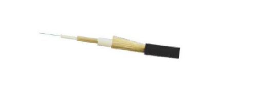 Cable de fibra óptica constituido por una fibra enfundada individualmente con cobertura protectora.
Se utiliza para la conexión directa a equipos terminales FTTx (Fiber To The x).
Se presentan en forma de una fibra individual recubierta por una funda de color blanco que a su vez está recubierta por una funda y fibras de aramida, estando todo el conjunto recubierto por una cobertura de color negro.