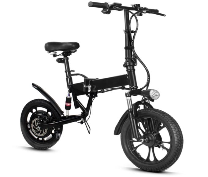 Scooter con motor eléctrico sin pedaleo asistido.
Se utiliza para el transporte de personas.
Acero y aleación de aluminio
Motor de cubo con transmisión trasera de 36v 250w

Batería de litio 36v 6ah 30 celdas

Llanta de acero 16”

Marco plegable de acero de 16”

Horquilla de suspensión de acero

Manillar de aleación de aluminio 6061

Eje de acero, ajustable y plegable

Pantalla de alimentación con interruptor de encendido 

Luz delantera

Defensa: F & R guardabarros incluyen

Incluye guardabarros delantero y trasero

Freno de tampor delantero y trasero 

Velocidad máxima: 32 Km/h 

Peso máximo permitido: 150 Kg