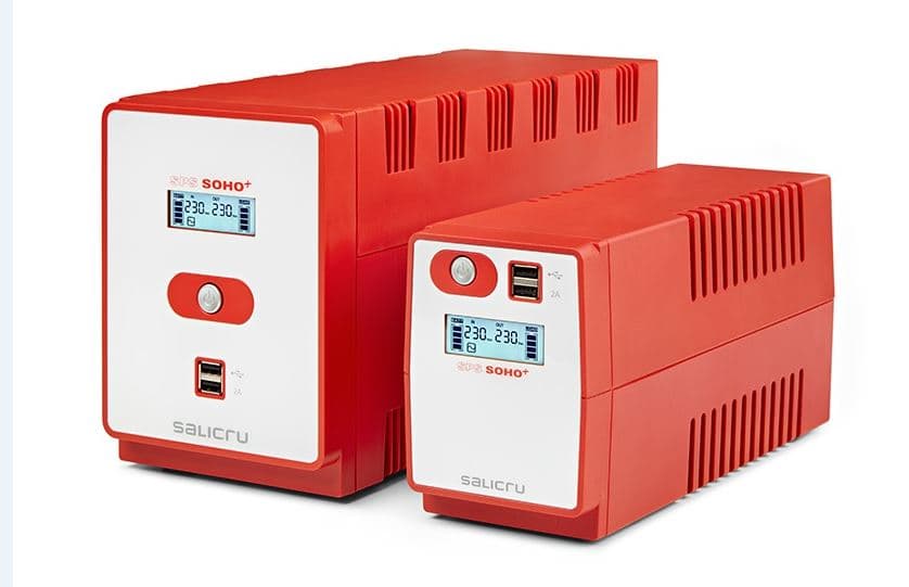 Sistema de alimentación ininterrumpida (SAI), de formato sobremesa (290 x 100 x 143 mm en pequeñas potencias y 364 x 139 x 195), que dispone, según potencia, de 2 a 4 tomas (versión europea) o de 4 a 6 tomas (versión IEC) siendo, en este último caso, una o dos de las tomas para estabilización sin función SAI.
Asegura un suministro de energía eléctrica por tiempo limitado en caso de corte de corriente. Se destina a utilizarse con máquina automáticas para tratamiento o procesamiento de datos protegiendo tanto al PC como a sus periféricos asociados e incorpora un puerto de USB, un puerto RJ45 para protección de la línea telefónica, baterías reemplazables, un software de monitorización y gestión, etc.