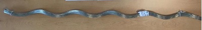 Varillas de reparación de aluminio. Están constituidas por alambres, de 1 a 15 unidades, atados, cortados a la mima longitud y ondulados (retorcidos ligeramente).
Están diseñadas para proporcionar plena conductividad eléctrica y continuidad mecánica en conductores con roturas de venas en el vano.
