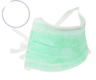 Según declaración del interesado se trata de una mascarilla quirúrgica confeccionada con tela sin tejer de fibras sintéticas (polipropileno, tres capas) de un solo uso, de forma rectangular, color verde, con cintas de ajuste en las cuatro esquinas para mejor ajuste y tira moldeable en la parte superior para un mejor ajuste a la nariz.
Están destinada a usarse para protección de uso general contra riesgos menores.
Primera capa: Polipropileno (PP)con una densidad de 17grs/m3.
Segunda capa: Filtro der papel con una densidad de 23grs/m3.
Tercera capa: Polipropileno (PP) con una densidad de 25grs/m3.
dispensadoras de 50 unidades para su venta al por menor y tiene unas medidas de 17,5 x 9,5cm.
El interesado declara que cumple la norma EN14683.