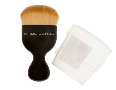 Pincel para aplicación de productos cosméticos o de maquillaje.
Uso de tocador.
Se presenta para su venta al por menor en formatos de una unidad.