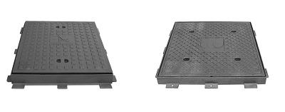 Tapa de observación, de fundición dúctil gris (grafito esferoidal), obtenida por moldeo. La tapa es rectangular o cuadrada y está montada sobre un marco rectangular o cuadrado. Se presenta para su venta al por menor pintada en cinco formatos con distintas medidas para montar en la calzada o en la acera y se utilizan para acceder a canalizaciones subterráneas. Los marcos tienen pestañas en los lados y unas medidas de 740 x 640, 730 x 1245, 735 x 635 ó 750 x 750 mm. Las tapas miden 715 x 615, 715 x 1230 ó 660 x 660 mm. Y la altura es de 55, 60 ó 65 mm, respectivamente.