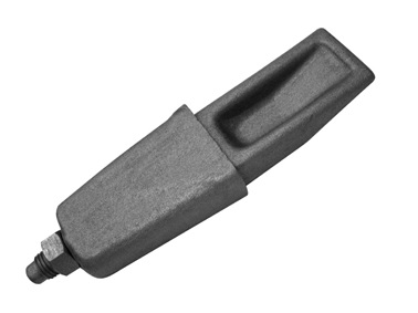 Cuña con tornillo realizada en pletina de acero.
Se utiliza en vehículos no automóviles (remolques) para dar consistencia al pilar lateral.
Tiene unas medidas de 325 mm de longitud, 90 mm de ancho en uno de sus extremos y 30 mm de grosor.
