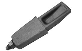 Cuña con tornillo realizada en pletina de acero.
Se utiliza en vehículos no automóviles (remolques) para dar consistencia al pilar lateral.
Tiene unas medidas de 300 mm de longitud, 70 mm de ancho en uno de sus extremos y 25 mm de grosor.