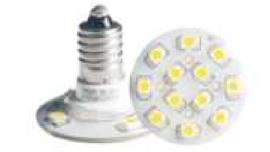 Según declaración del solicitante se trata de una lámpara monocolor constituida por varios módulos LED con 1,5W de potencia para tensiones de CA 12V, 24V,60V, 110V y 220V. Sus dimensiones aproximadas son 28 mm de diámetro en su parte superior y 27 mm de altura. Dispone de un casquillo roscado que puede ser del tipo E14 o E10.
Se utilizará en iluminación/decoración de aparatos y fachadas en parques de atracciones.