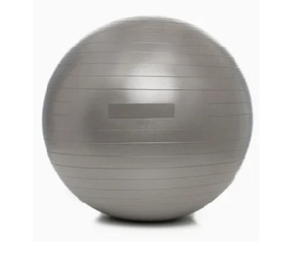 Pelota de plástico (PVC) con un diámetro de 56 cm. Se trata de un artículo inflable que según declaración del solicitante se destina a la práctica de Pilates. Se presenta acondicionada para la venta al por menor en cajas individuales.
Se utiliza para la práctica deportiva.