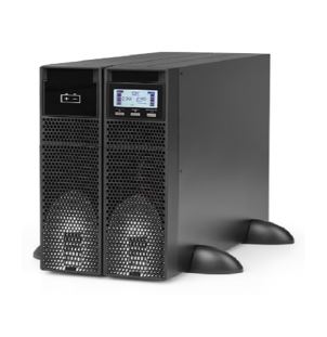 Sistema de alimentación ininterrumpida tipo online que realiza una doble conversión de la corriente, funciones de monitorización, etc. Se puede presentar en formatos torre o rack y admite la configuración en paralelo. Sus dimensiones van desde 410 x 438 x 88 mm hasta 630 x 438 x 88mm.  Se destina a utilizarse en sistemas informáticos y de telecomunicaciones e incorpora una pantalla gráfica orientable, interfaces de comunicaciones serie y USB, software de monitorización, baterías reemplazables, etc.
Asegura un suministro de energía eléctrica por tiempo limitado en caso de corte de corriente.