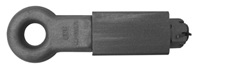 Pieza de acero del sistema de enganche de un remolque que termina en forma de anilla.
Se utiliza en vehículos no automóviles, como por ejemplo en remolques, para engancharlos al tractor.
Tiene una longitud de 315 mm y un diámetro interior de anilla de 40 mm y un diámetro exterior de 100 mm. El ancho es de 60 mm.