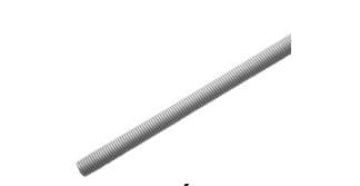 Tornillo cilíndrico sin cabeza constituido por una barra roscada en toda su superficie, con una resistencia a la tracción superior o igual a 800 Mpa, y que tiene un largo de 1000 mm y un espesor de espiga de 3/4”.
Se utiliza para fijar el cierre en las puertas laterales en los remolques.
Acero cincado