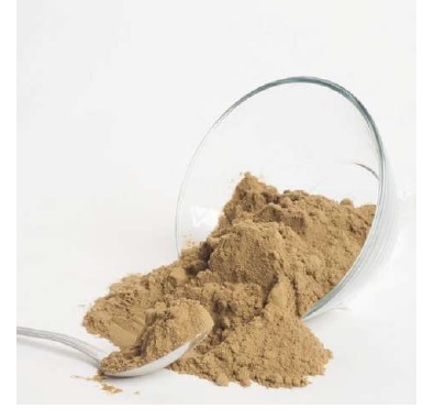 Infusión deshidratada y soluble de hojas de estevia en polvo. 
Envasado al por mayor en bolsa de plástico dentro de un bote precintado con un contenido neto de 5 o 17 kilos.
Concebido para uso alimentario.