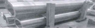 Tubos de acero aleado, distinto del acero inoxidable, de sección transversal circular de 2.766, 3.016 ó 3.066 mm de longitud, con un diámetro exterior de 545 ó 610 mm e interior de 374 ó 460 mm, obtenido por forjado, sin soldadura.
Están destinados a la construcción de rodillos corrugadores, rodillos de presión y rodillos encoladores para máquinas de fabricación de cartón ondulado.
Valor de carbono equivalente (CEV) inferior a 0,86 según la fórmula y el análisis químico del Instituto Internacional de la Soldadura (IIW)