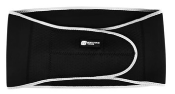 Faja de espalda (lumbar) confeccionada en tejido de punto.
Peso:208 gramos.
Composición: 90% neopreno, 10% nylon.
Se presenta para su venta al público en caja individual.