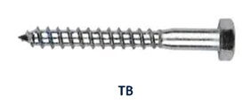 Tirafondo de acero al carbono cincado con una resistencia a la tracción de menos de 800 Mpa. Presenta una cabeza hexagonal, sin ranura, rosca parcial, un diámetro de eje igual o superior a 6 mm y punta poco pronunciada.
Se presenta para su venta al por menor en seis modelos distintos con diámetros entre 6 y 16 mm, y una longitud entre 20 y 260 mm.
Según declaración del solicitante se utiliza para ensamblar piezas de madera.