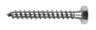 Tirafondo de acero al carbono cincado con una resistencia a la tracción de menos de 800 Mpa. Presenta una cabeza hexagonal, sin ranura, rosca completa, un diámetro de eje igual o superior a 6 mm y punta poco pronunciada.
Se presenta para su venta al por menor en tres modelos distintos con diámetros entre 6 y 10 mm, y una longitud entre 50 y 80 mm.
Según declaración del solicitante se utiliza para ensamblar piezas de madera.