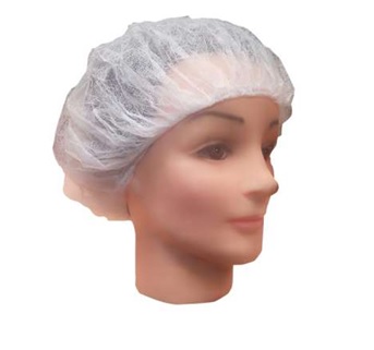 Gorro confeccionado con tela sin tejer, hecho con fibras sintéticas (polipropileno). Envuelve la totalidad de la cabeza y de la nuca dejando la cara al descubierto. Con elástico en todo el perímetro para adaptar a la cabeza. Tiene un diámetro de 21". Un solo uso.
Gorro de protección para uso general, indicado especialmente para el uso en el sector sanitario, médico, socio sanitario, equipamiento de laboratorio, dental, estética, alimentación, limpieza, pintura e industria.
Está hecho con fibras sintéticas (Polipropileno (PP) - 15 gr).
Se presenta para su venta al público en color blanco y en cajas de 1000 unidades, cada caja contiene 10 bolsas de 100 unidades.