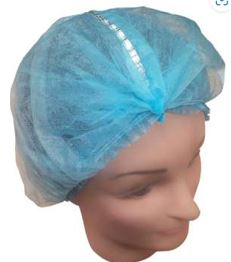 Gorro de polipropileno (PP) de un solo uso, confeccionado con tela sin tejer de fibras sintéticas (polipropileno 15 g/m2). Envuelve la totalidad de la cabeza y de la nuca dejando la cara al descubierto, con ajuste elástico en todo el borde para una mejor adaptabilidad y un diámetro de 21”. Incorpora una tira de color plateado a lo largo de todo el gorro para una mejor detección
Gorro de protección para uso general, indicado especialmente para el uso en el sector sanitario, médico, socio sanitario, equipamiento de laboratorio, dental, estética, alimentación, limpieza, pintura e industria.
Está hecho con fibras sintéticas (Polipropileno (PP) - 15 gr).
Se presenta para su venta al público en color azul y en cajas de 1000 unidades, cada caja contiene 10 bolsas de 100 unidades.