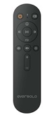 Mando de control remoto por bluetooth con pilas incorporadas.
Medidas 15x1x4 cms.
Se presentan en una caja de cartón con entre 100 y 150 unidades por caja.
Mando de control remoto para aparatos electrónicos de reproducción de sonido.
Realiza las siguientes funciones: saltar de pista, subir y bajar el volumen, encender y apagar el dispositivo, cambiar de entrada y de salida, silenciar el dispositivo, retroceder la pista…
Composición: Plástico.
