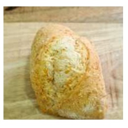 Pan tipo chapata con semillas de lino. Producto de panadería sin gluten. Se presenta en paquetes de dos unidades de 80 gramos cada una. Contenido de sacarosa, azúcar invertido y/o isoglucosa y de materias grasas calculado sobre la materia seca inferior al 5% en peso. Envase de polipropileno biorientado. Cajas de 12 paquetes con un peso de 1.920 gramos.
Concebido para uso alimentario.