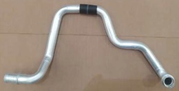 Piezas de aluminio para climatizador automático de vehículo.
Se trata de manufacturas de aluminio aleado “A3003-O” extruidas en caliente y moldeadas por fuerza mecánica. Tienen unos 16/12 mm de diámetro externo, 1/1.2 mm de grosor, y un peso por producto de 100g aproximadamente.
Según declaración del solicitante las piezas no son de sección transversal constante. 
Se presentan en cajas de cartón de 40 a 60 unidades/caja, envueltas en una bolsa de plástico y en 20 cajas/pallet.
Según declaración del solicitante estas manufacturas se utilizan como conductos para el sistema de aire acondicionado, se conectan al HVAC con el sistema de refrigeración principal del automóvil y por las cuales circula líquido refrigerante del propio coche.