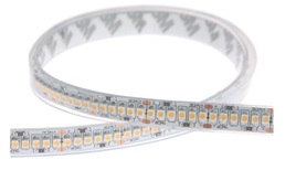 Tira de ledes flexible apta para uso interior y exterior (IP67) que se presenta en rollos con un ancho de 14 mm y longitudes de 5 o 30 metros. 
Dispone de 240 ledes por metro, su potencia es de 19,2 W por metro, funciona con un voltaje 24 V de corriente continua, su longitud mínima de corte es de 25 mm y su luminosidad está comprendida entre los 1.560 y los 1.820 lumen/metro.